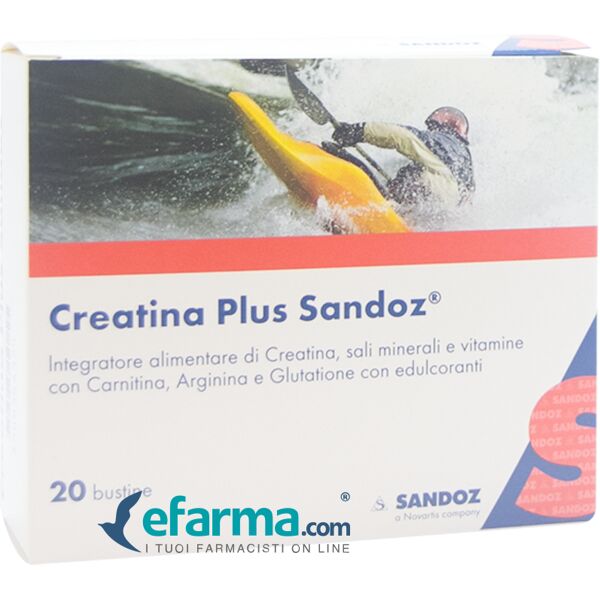 sandoz creatina plus integrtore 20 bustine