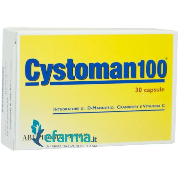 cystoman 100 integratore contro cistite 30 capsule