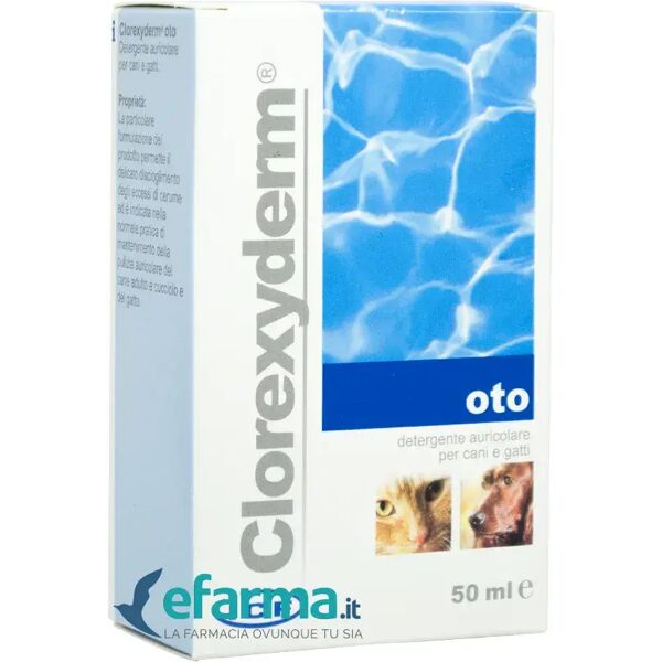 clorexyderm icf oto detergente auricolare cani e gatti 50 ml