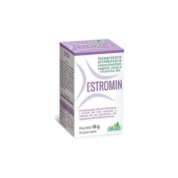 estromin integratore disturbi ciclo mestruale 30 capsule