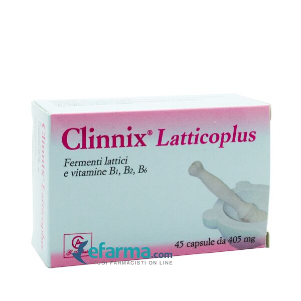 clinnix latticoplus integratore di fermenti lattici 45 capsule