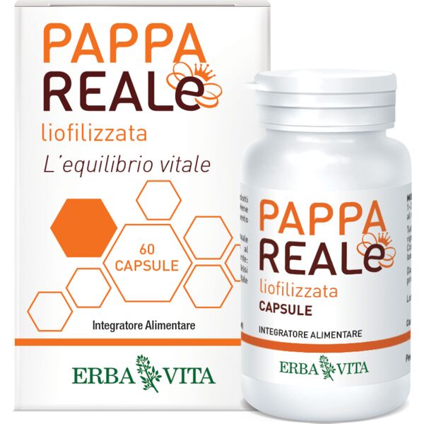 erba vita pappa reale liofilizzata integratore energetico 60 capsule