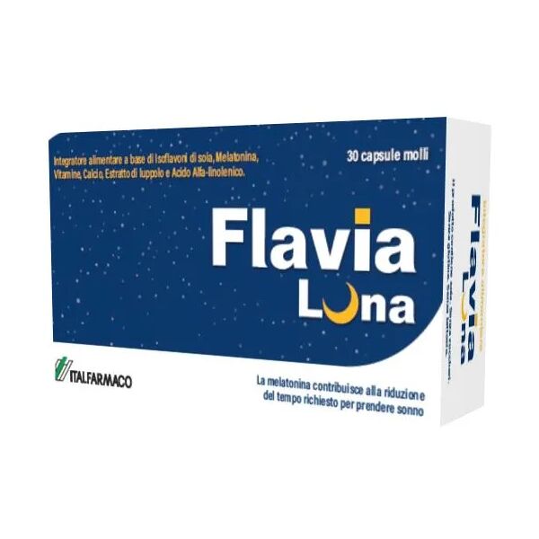 flavia luna integratore donna per la menopausa 30 capsule