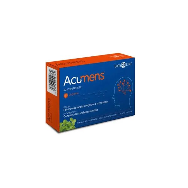 bios line acumens biosline integratore per favorire la memoria e le funzioni cognitive 30 compresse