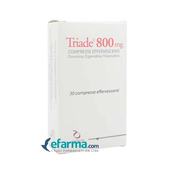 triade 800 mg integratore 30 compresse effervescenti