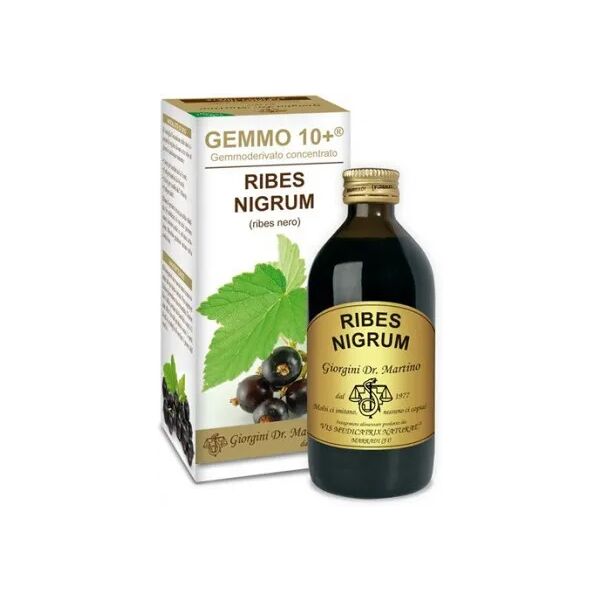 dottor giorgini dr. giorgini gemmo 10+ ribes nero liquido analcoolico 200 ml