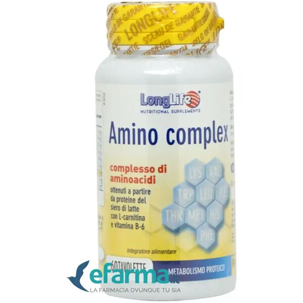 longlife amino complex integratore di proteine del siero di latte 60 tavolette