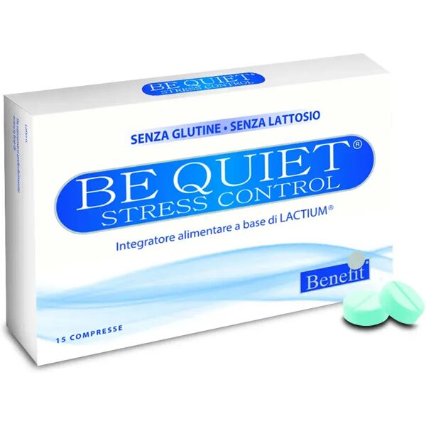 be quiet stress control integratore contro lo stress 15 compresse