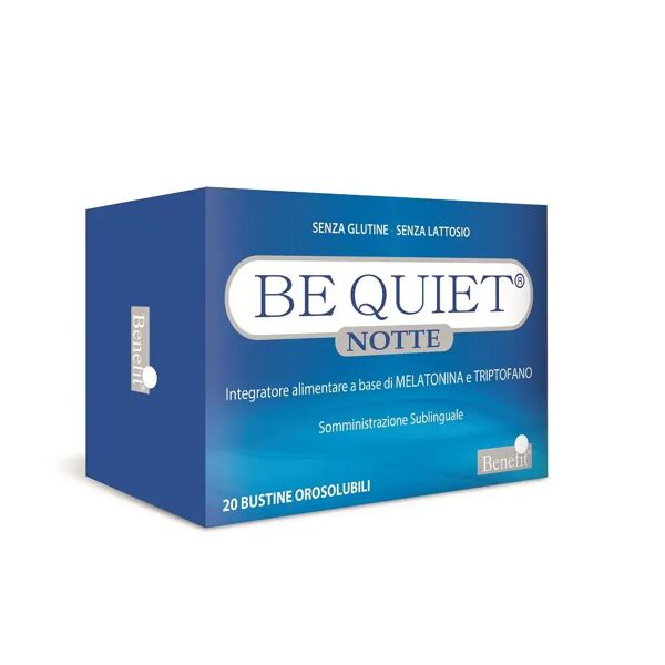 be quiet notte integratore riposo notturno 20 bustine