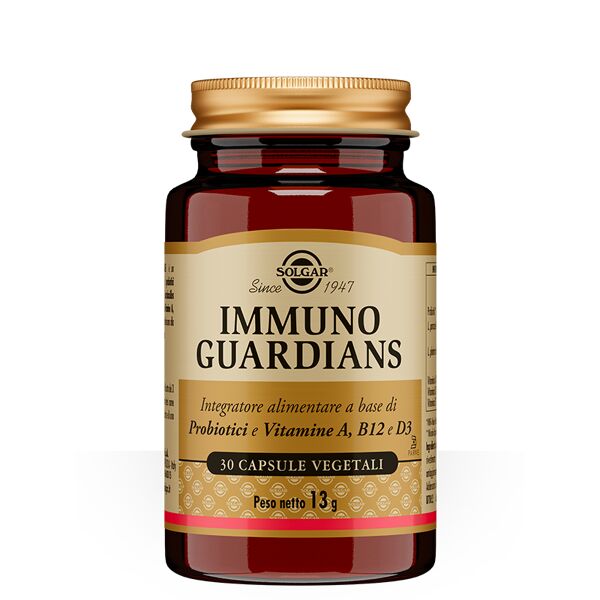 solgar immuno guardians integratore di probiotici e vitamine 30 capsule