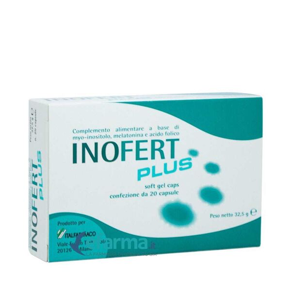 inofert plus integratore di acido folico e myo-inositolo 20 capsule