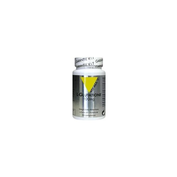 vit'all+ vital plus l-glutatione integratore antiossidante 30 capsule