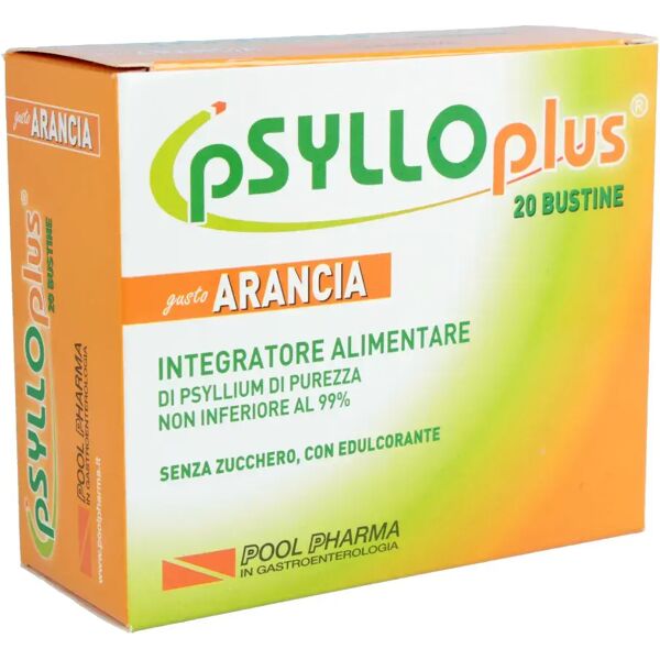 psyllo plus gusto arancia integratore intestinale 20 bustine