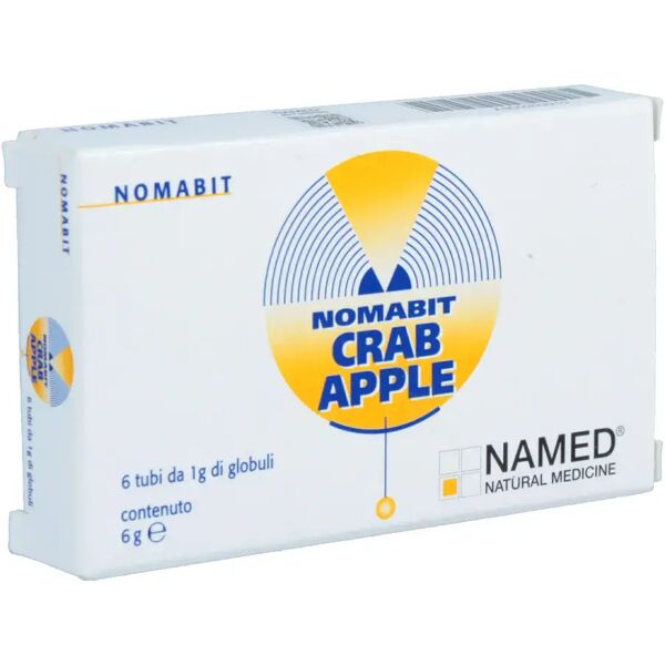 nomabit essenze floreali nomabit crab apple globuli fiori di bach 6 tubi 6 g