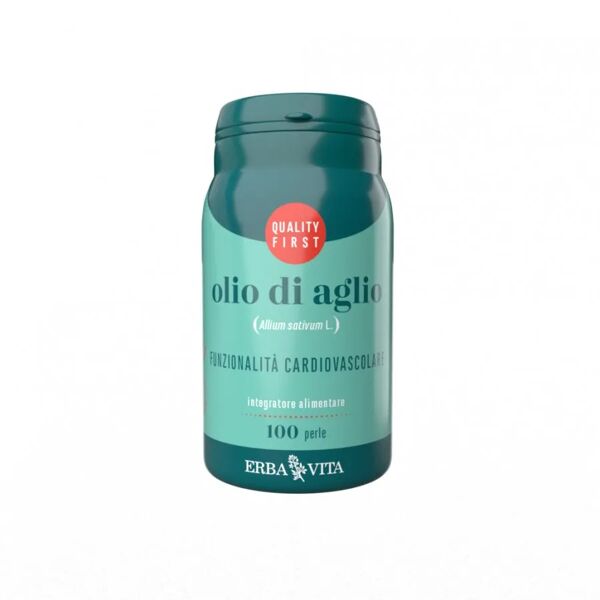 erba vita olio di aglio integratore 100 perle