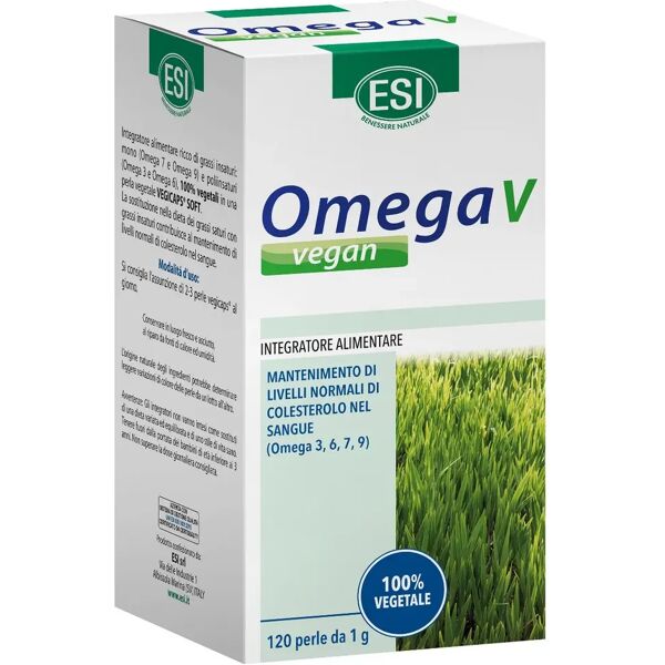 esi omegactive vegan integratore acidi grassi 120 perle vegetali