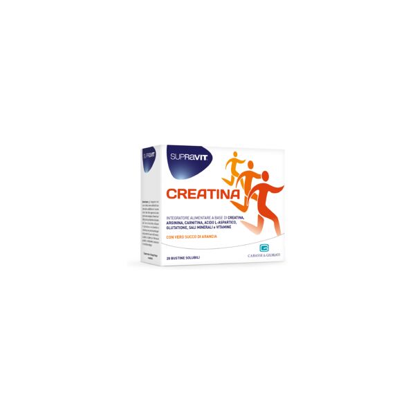 supravit creatina integratore energetico 20 bustine