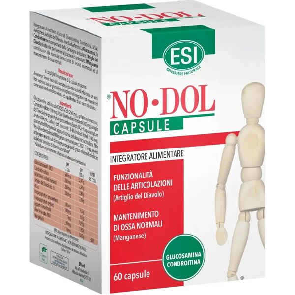 esi no dol integratore per dolori articolari e muscolari 60 capsule