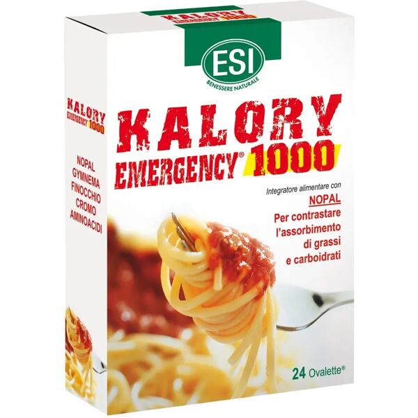 esi kalory emergency 1000 integratore dietetico 24 ovalette