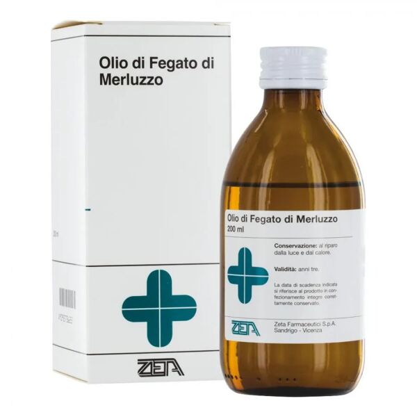 zeta farmaceutici zeta olio di fegato di merluzzo 200 ml