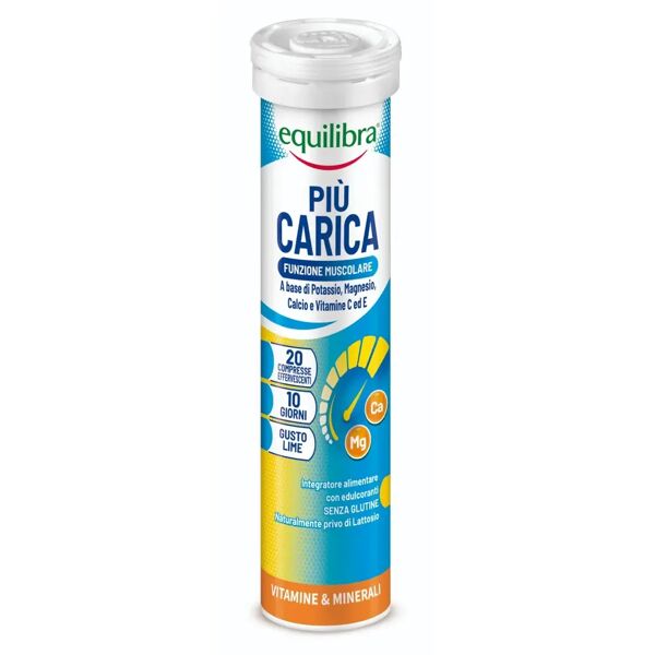 equilibra più carica integratore vitamine e sali minerali 20 compresse effervescenti