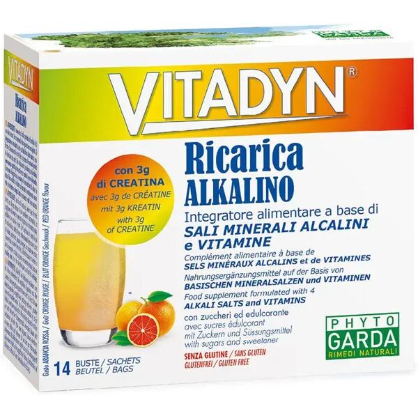 phyto garda vitadyn ricarica integratore di sali minerali 14 bustine 7 g