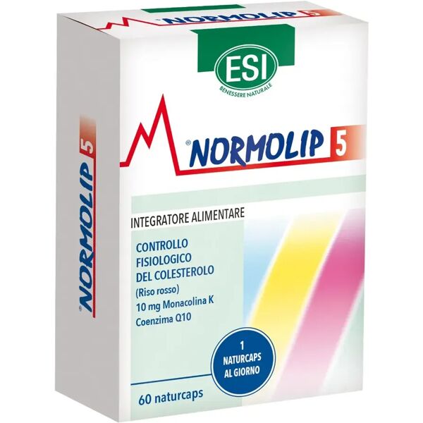 normolip esi 5 integratore controllo colesterolo 60 capsule