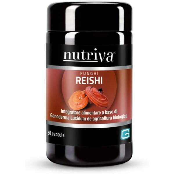 nutriva reishi integratore difese immunitarie 60 capsule vegetali