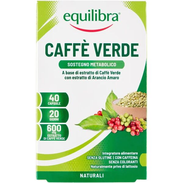 equilibra caffè verde integratore peso corporeo 40 capsule