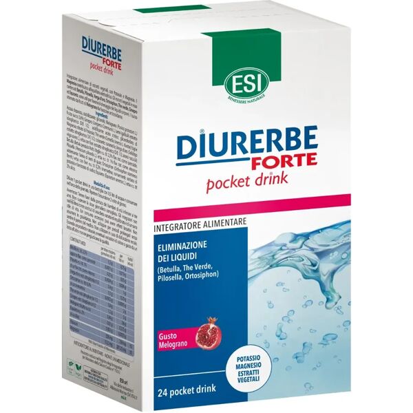 esi diurerbe forte integratore magno 24 drink pochet melograno