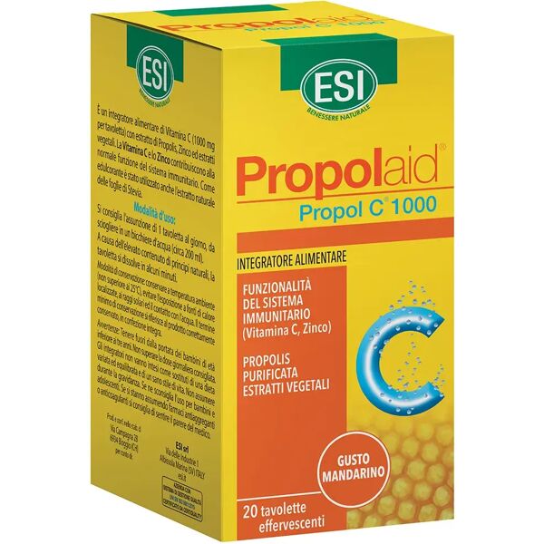 propolaid esi propol c 1000 mg integratore difese immunitarie 20 compresse