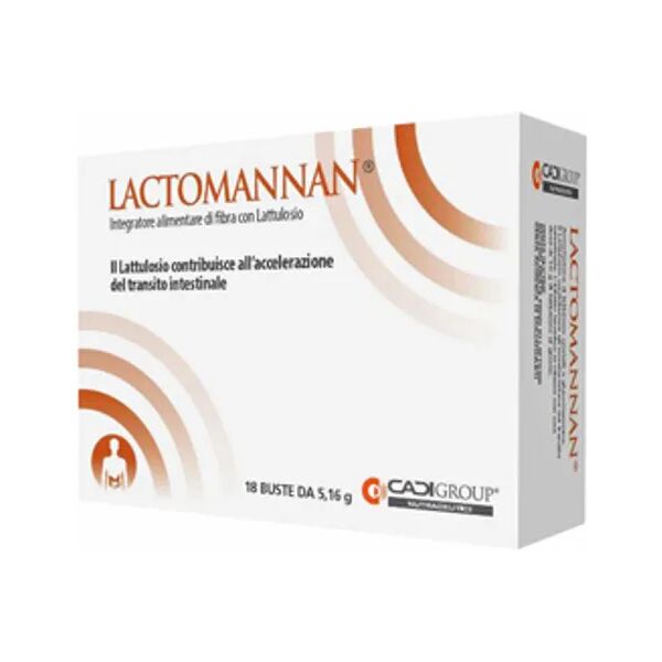 ca.di.group lactomannan integratore stipsi 18 bustine