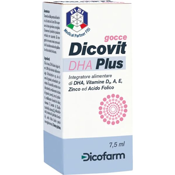 dicofarm dicovit plus gocce integratore 7,5 ml