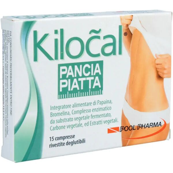 kilocal pancia piatta integratore dimagrante 15 compresse