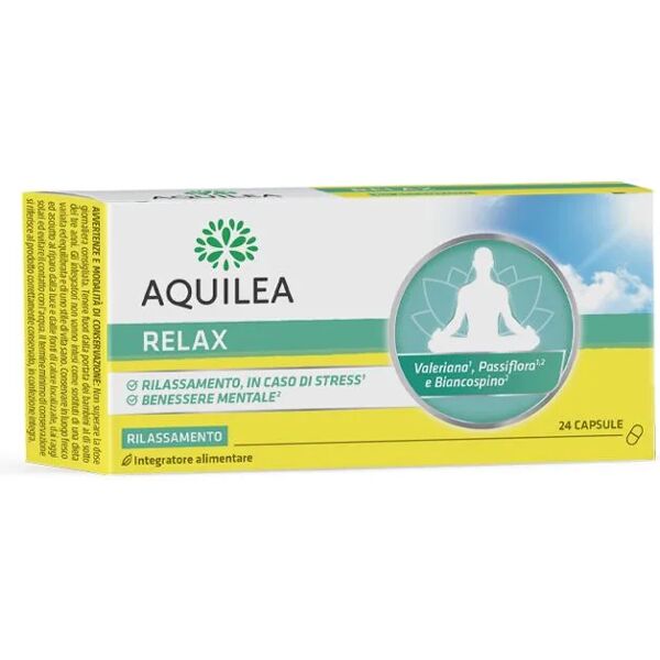 aquilea relax integratore benessere mentale 24 capsule