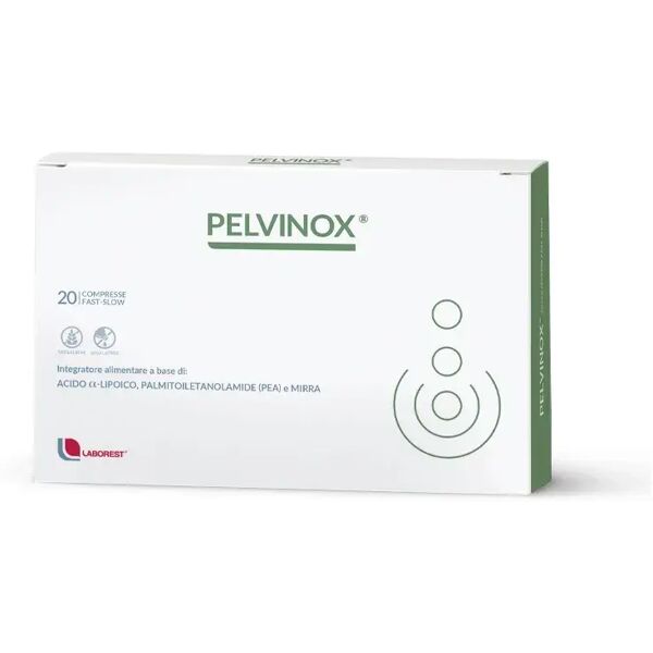 laborest pelvinox integratore per i muscoli pelvici 20 compresse fast-slow