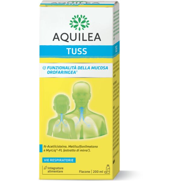 aquilea tuss sciroppo integratore vie respiratorie 200 ml