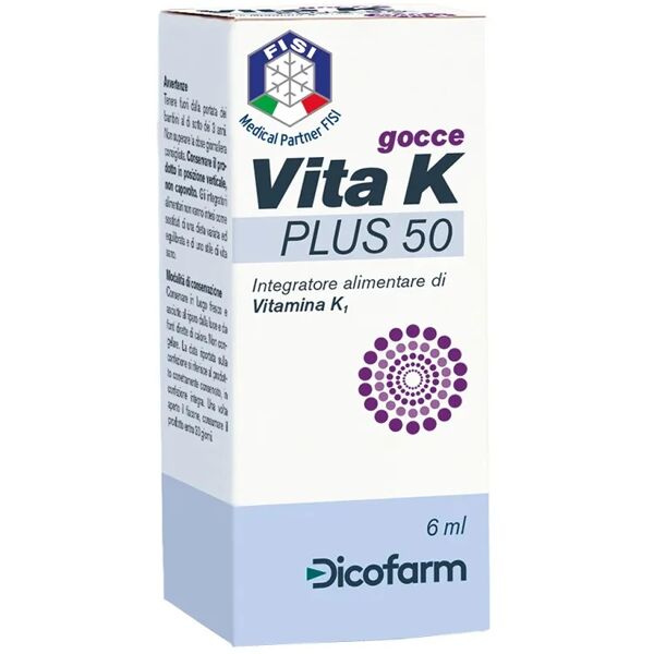 vita k plus 50 integratore di vitamina k gocce 6 ml