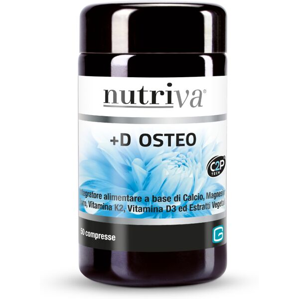 nutriva d+ osteo integratore vitamina d3 50 compresse