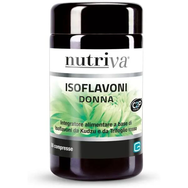 nutriva isoflavoni donna integratore menopausa 50 compresse