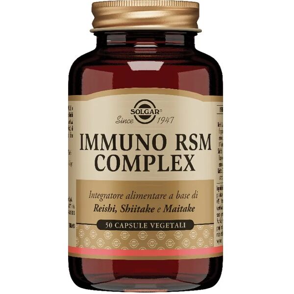 solgar immuno rsm complex integratore difese immunitarie 50 capsule