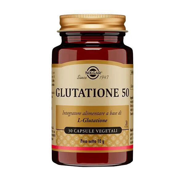solgar glutatione 50 integratore antiossidante 30 capsule vegetali