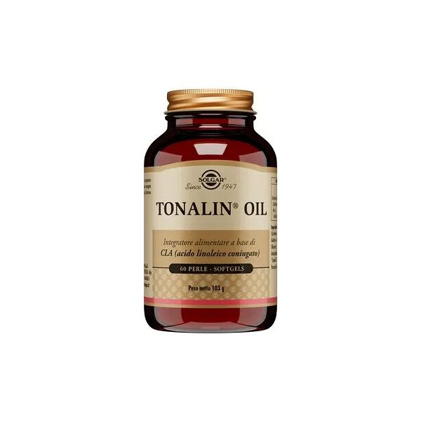 solgar tonalin oil integratore acido linoleico coniugato 60 perle