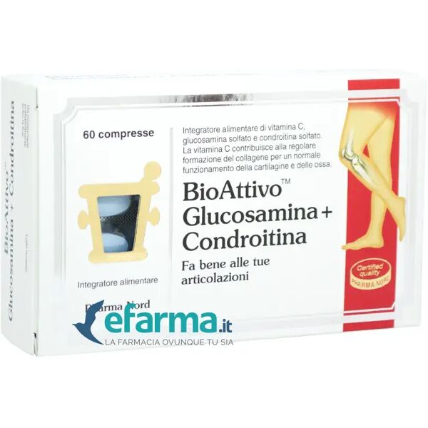 bioattivo pharma nord glucosamina+condroitina 60 compresse