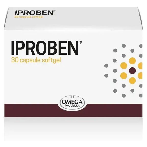 omega pharma iproben integratore benessere prostata 30 capsule