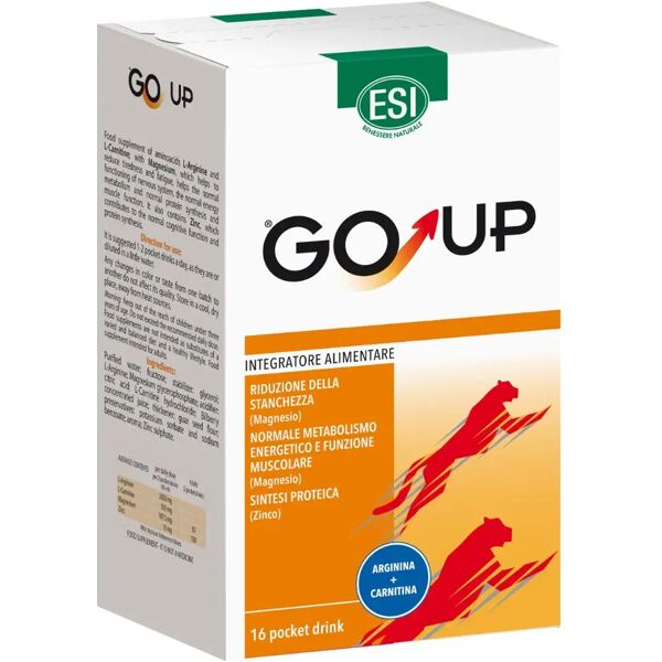 esi go up integratore energizzante 16 pocket drink