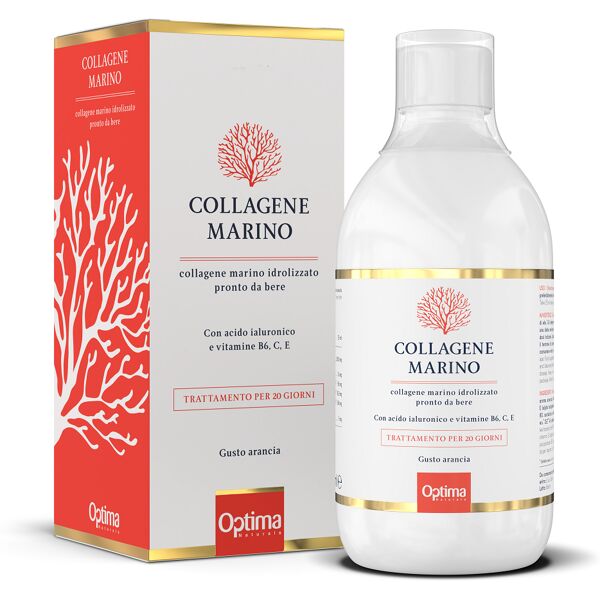 optima collagene marino liquido integratore benessere pelle unghie e capelli 500 ml