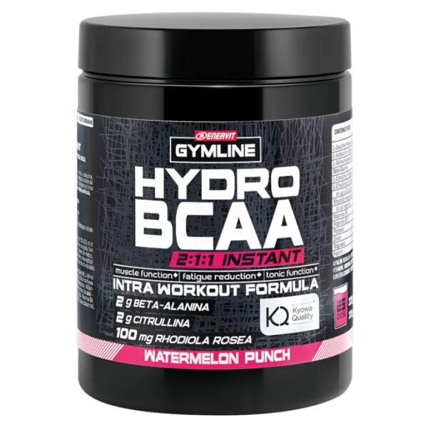 enervit gymline hydro bcaa 2:1:1 instant drink integratore di aminoacidi per sportivi 335 gr gusto anguria