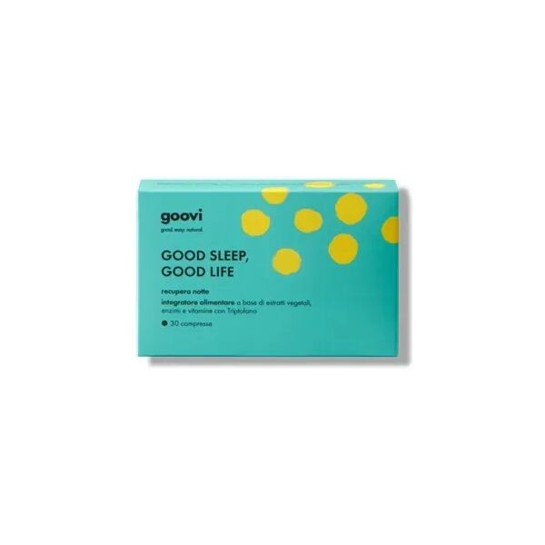 goovi recupero notte integratore naturale per dormire 30 compresse