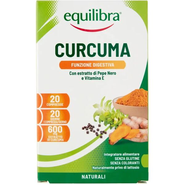 equilibra curcuma integratore antiossidante 20 compresse